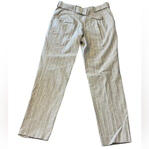 Express Men's Light Gray Pinstripe Dress Pants Size 30